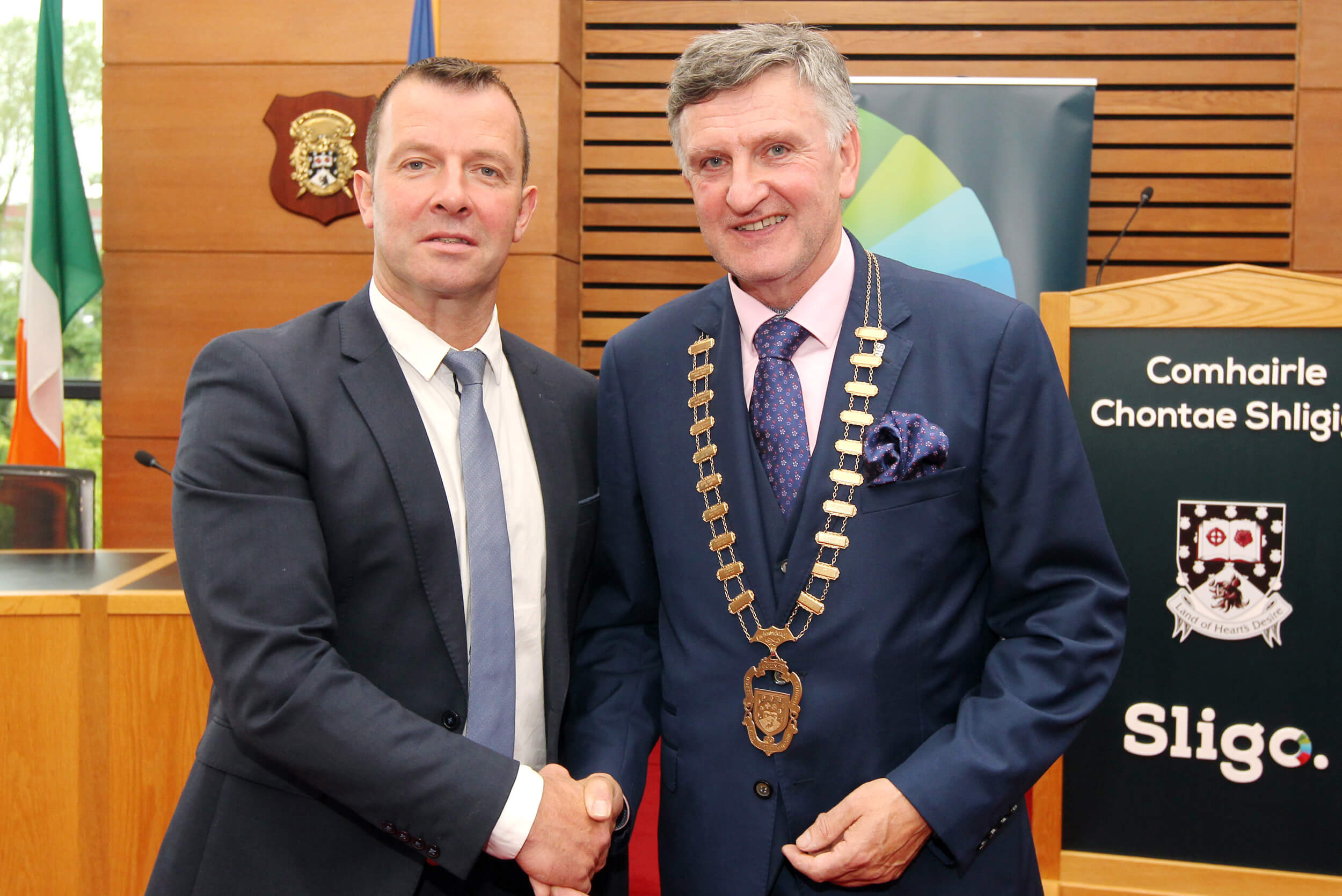 Councillor Michael Clarke Elected Cathaoirleach of Sligo County Council 
